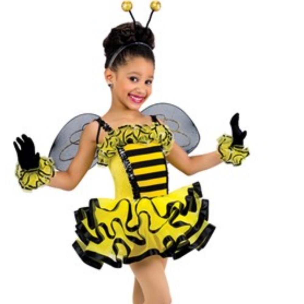 Girl's Bumble Bee Costume Size Small